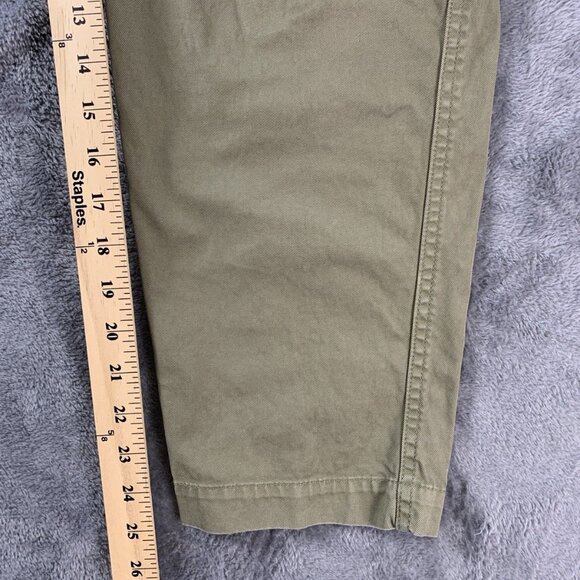 Alex Mill Pants Men's Size 30 Green Cargo Twill Army Military Surplus Trousers - Picture 10 of 10